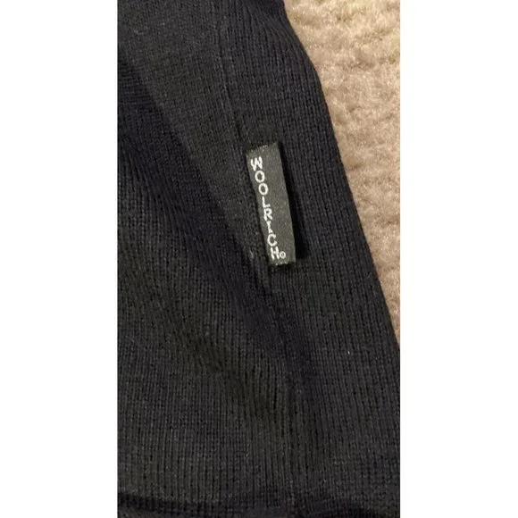 Woolrich Women’s Black Long Sleeve Blouse Size Large - Picture 3 of 6